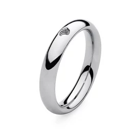 Кольцо - База Basic Small Silver 16.0 мм Qudo