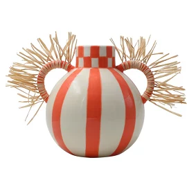 Ваза Fernanda Squares & Stripes 19 см Que Rico