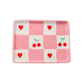 Тарелка Tray Javier Cherry Charm 17 см Que Rico