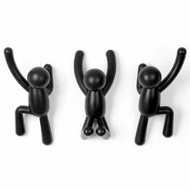 Вешалки-крючки Buddy (3 шт.) 18х6,5х8,5 см Umbra