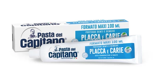 Паста зубная против налета и кариеса, 100 мл Pasta del Capitano