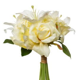 Букет розы-лилии 30 см Garda Decor
