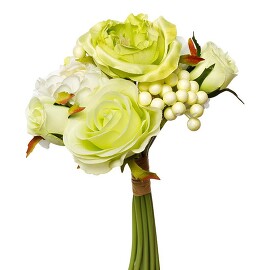 Букет розы-пионы 30 см Garda Decor