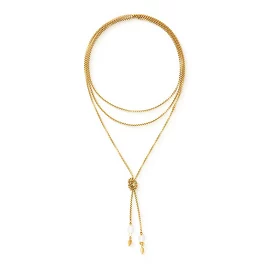 Колье Serene Knot Chain Coeur de Lion