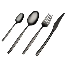 Набор столовых приборов Bali Black 62-63 (24 пр.) Belo Inox