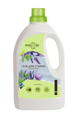 Гель универсальный для стирки, экологичный, 1,5 л Molecola