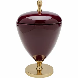 Банка декоративная Salome Red, 24 см Kare