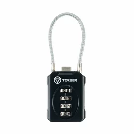 Замок кодовый 3x1,4x8см Torber