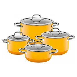 Набор кастрюль (4 пр.) Yellow Fusiontec Mineral WMF