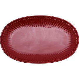 Тарелка для печенья Alice claret red 23 см Greengate
