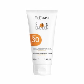 Крем для лица и тела солнцезащитный антивозрастной SPF 30 (100 мл) ElDan Сosmetics
