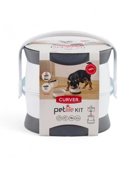 Набор дорожный для кормления собаки Pet Life 1,5 л Curver