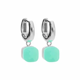 Серьги Firenze (S) Light Palace Green Opal Qudo