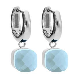 Серьги Firenze (S) Air Blue Opal Qudo