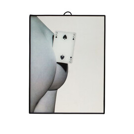 Зеркало Two of Spades Small 23 х17 см Seletti
