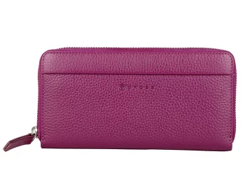 Кошелёк кожаный Colors Plum Almata Cross