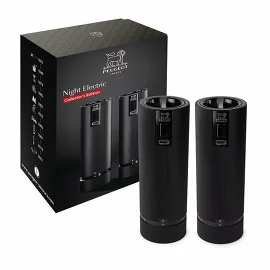 Набор мельниц для соли и перца электрические Night Electric Line Z, 15 см Peugeot 