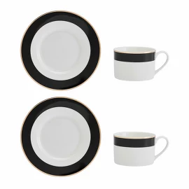 Набор чайный чашка и блюдце Luxe Deco (4 пр.) 200 мл Mikasa