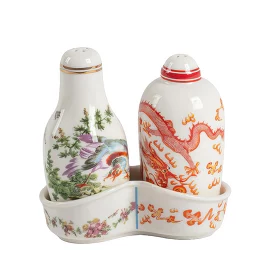 Набор солонка и перечница Hybrid Thea, 10 см Seletti