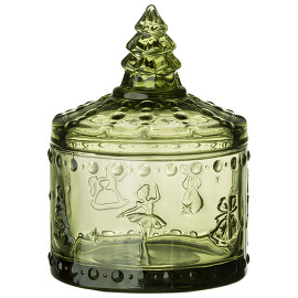 Емкость для хранения Щелкунчик Green, 9х9х12,5 см Lefard