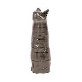 Набор стаканов (4 шт.) Kitty, черный Doiy
