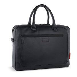 Портфель кожаный 40х9,5х29 см Кларк (Clark) Bugatti