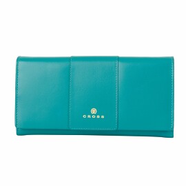 Кошелёк кожаный Kelly Wall Turquish Daria Cross