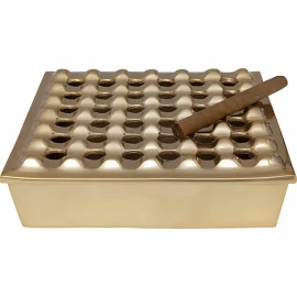 Пепельница Soho Square Brass, 25x25 см Kare