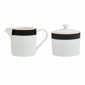 Набор фарфоровый Luxe Deco для сахара и сливок 245 мл Mikasa