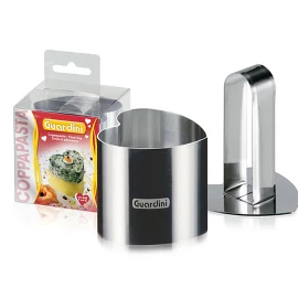 Форма кулинарная Сердце с прессом 6х6 см Food Ring Guardini