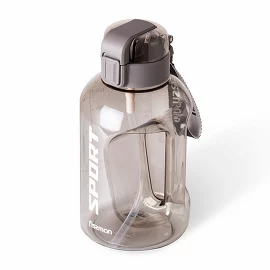 Бутылка для воды 1500 мл (пластик) 11,5х5,8х23,5 см Fissman