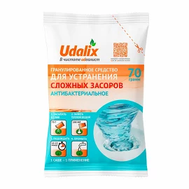 Средство гранулированное для устранения сложных засоров антибактериальное, саше 70 г Udalix