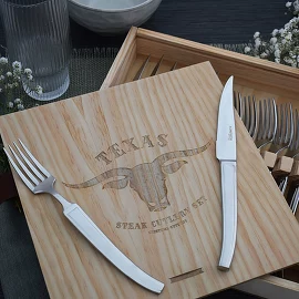 Набор столовых приборов для стейка (6 персон, 12 пр.) Texas Cristerma