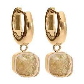 Серьги Firenze (G) Champagne Qudo