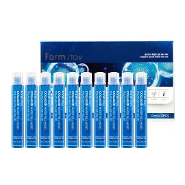 Комплект масок-филлеров увлажняющих для волос Collagen Water Full Moist Treatment Hair Filler (10 шт. по 13 мл) FarmStay
