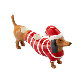 Подсвечник новогодний Такса New Year Essential, 20х4,6х11,5 см Tkano