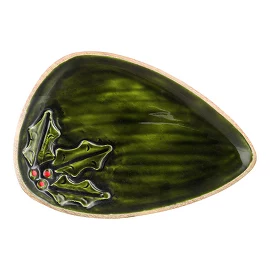Поднос декоративный Christmas symbol New Year Essential, 15 см Tkano