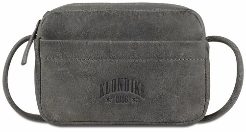 Сумка из натуральной кожи Юкон (Yukon), 17x12x4 см Klondike 1896