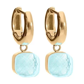 Серьги Firenze (G) Aquamarine Qudo