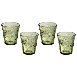 Набор стаканов Celebration Green (4 шт. по 280 мл) Lefard