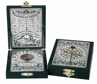 Часы солнечные Papel Kepler (8,6х7х2 см) Hemisferium