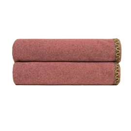 Плед Soft Bamboo Lava с тесьмой Coco 160х200 см Frati Home