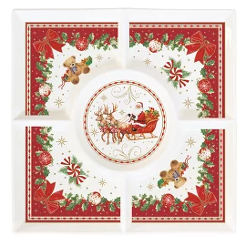 Блюдо сервировочное Christmas Heritage, 25х25 см Easy Life