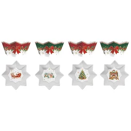 Набор для закусок Christmas Heritage (4 пр., Ø11 см) Easy Life