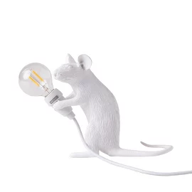 Лампа настольная Mouse Lamp Sitting USB 12 см Seletti