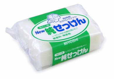 Мыло для стирки (точечного застирывания стойких загрязнений), 190 г Miyoshi